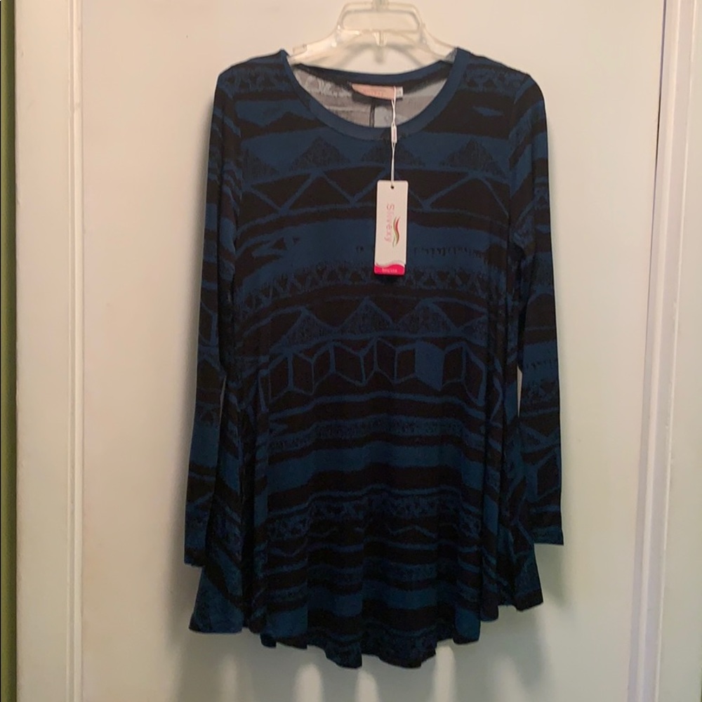 🌻 Silvery rayon/ spandex top